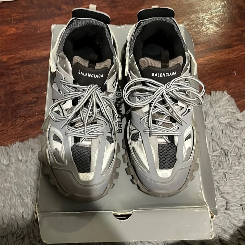 Balenciaga | Shoes | Size 46 Balenciaga Track Grey | Poshmark display picture 3